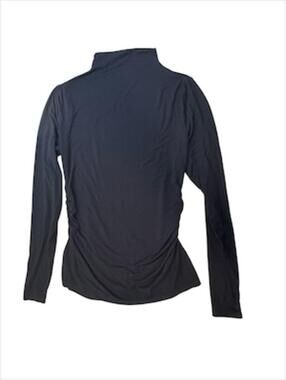 Elie Tahari Black mock turtleneck